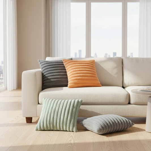 Modern Stripe Pillow Cover | 45x45cm | 30x50cm