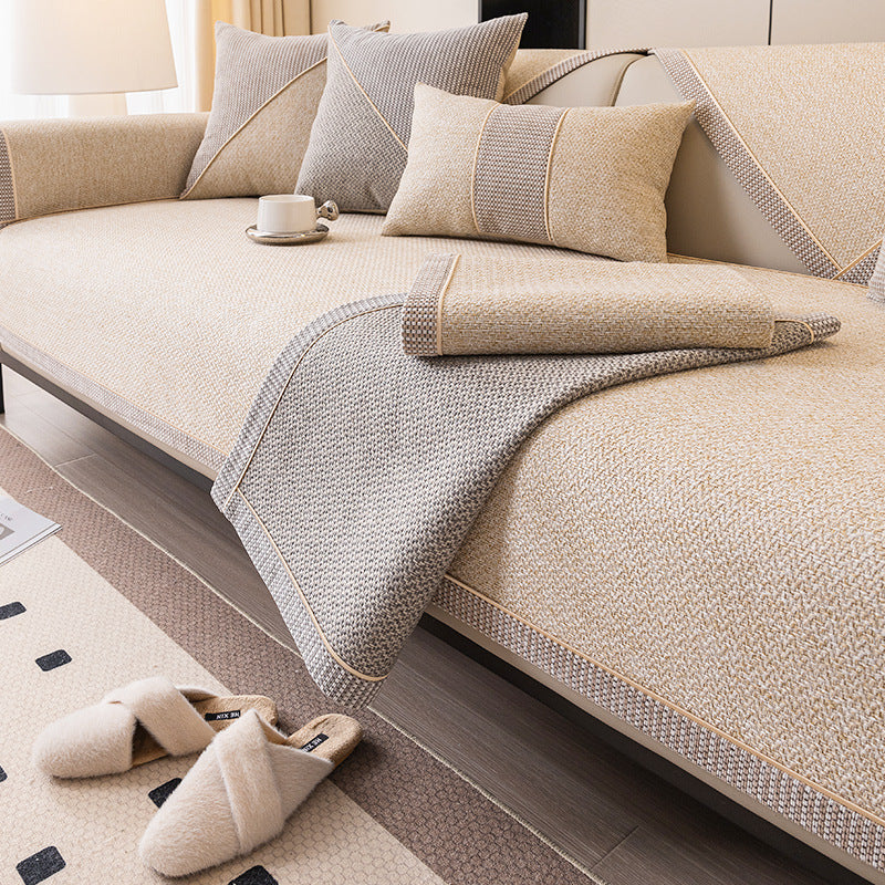 Sofa Cushion Cover | Non Slip | Cotton Linen | Nordic Style & Everyday Comfort