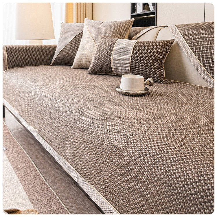Sofa Cushion Cover | Non Slip | Cotton Linen | Nordic Style & Everyday Comfort