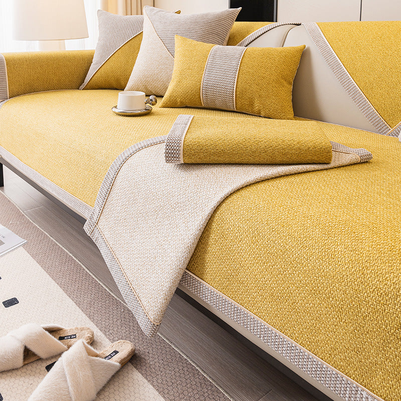 Sofa Cushion Cover | Non Slip | Cotton Linen | Nordic Style & Everyday Comfort