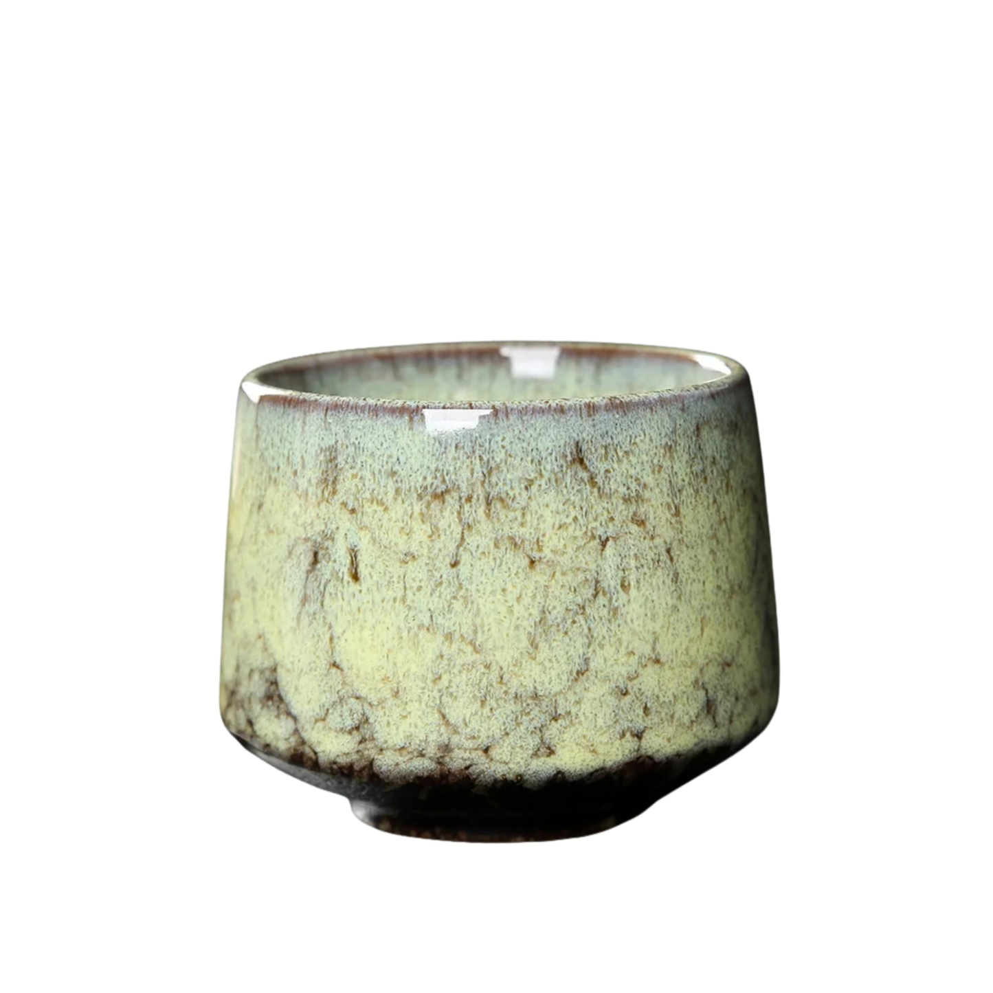 Vintage Flamed Glazed Ceramic Mug 200ml