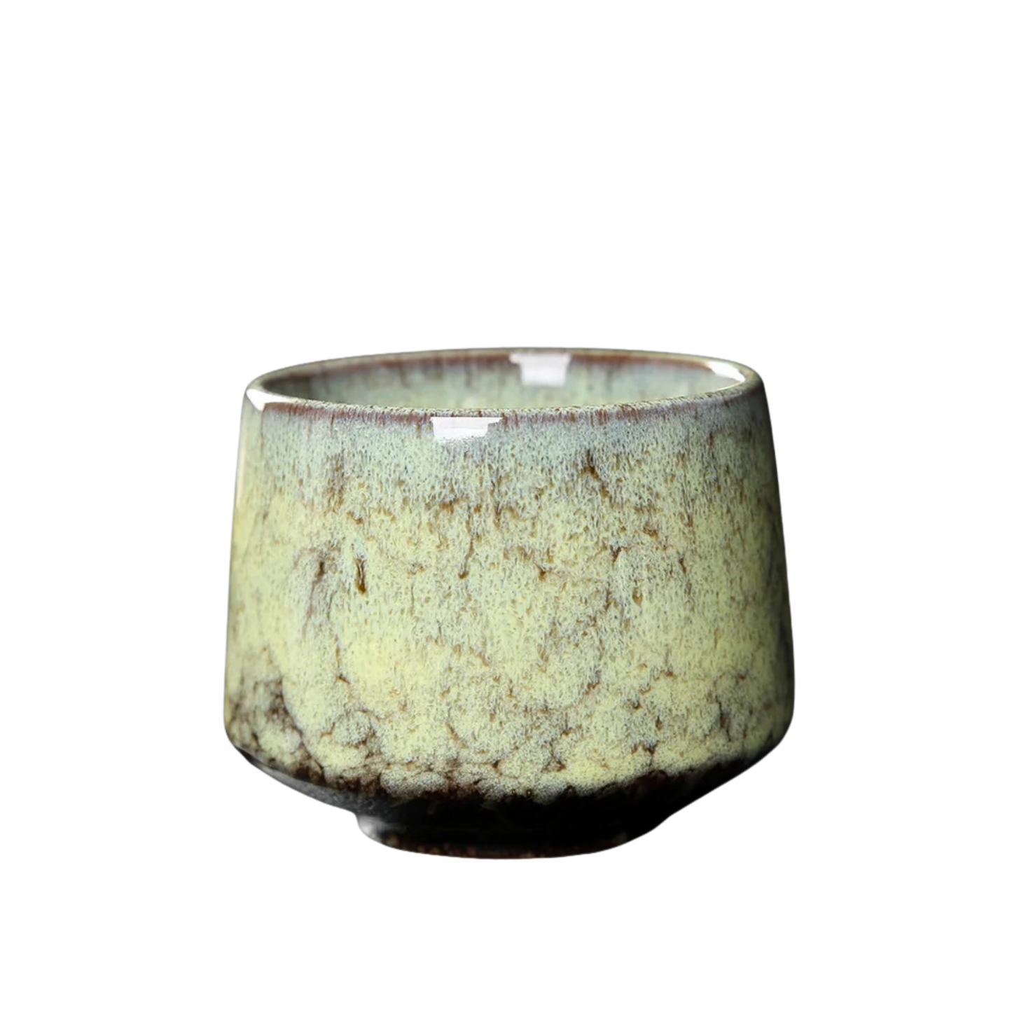 Vintage Flamed Glazed Ceramic Mug 200ml