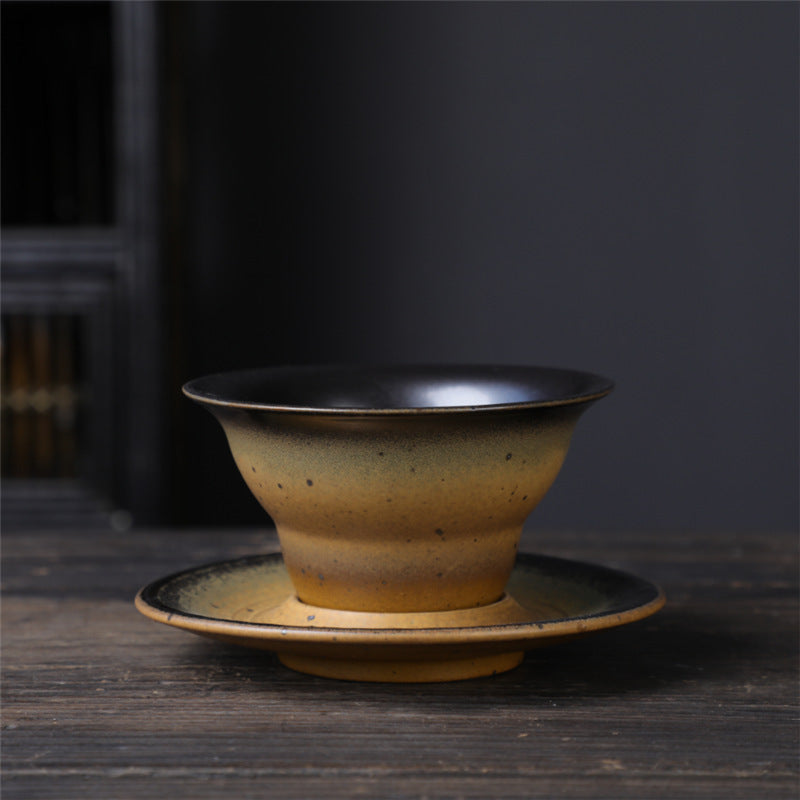 Osaka Ceramic Cup & Saucer Set 160ml