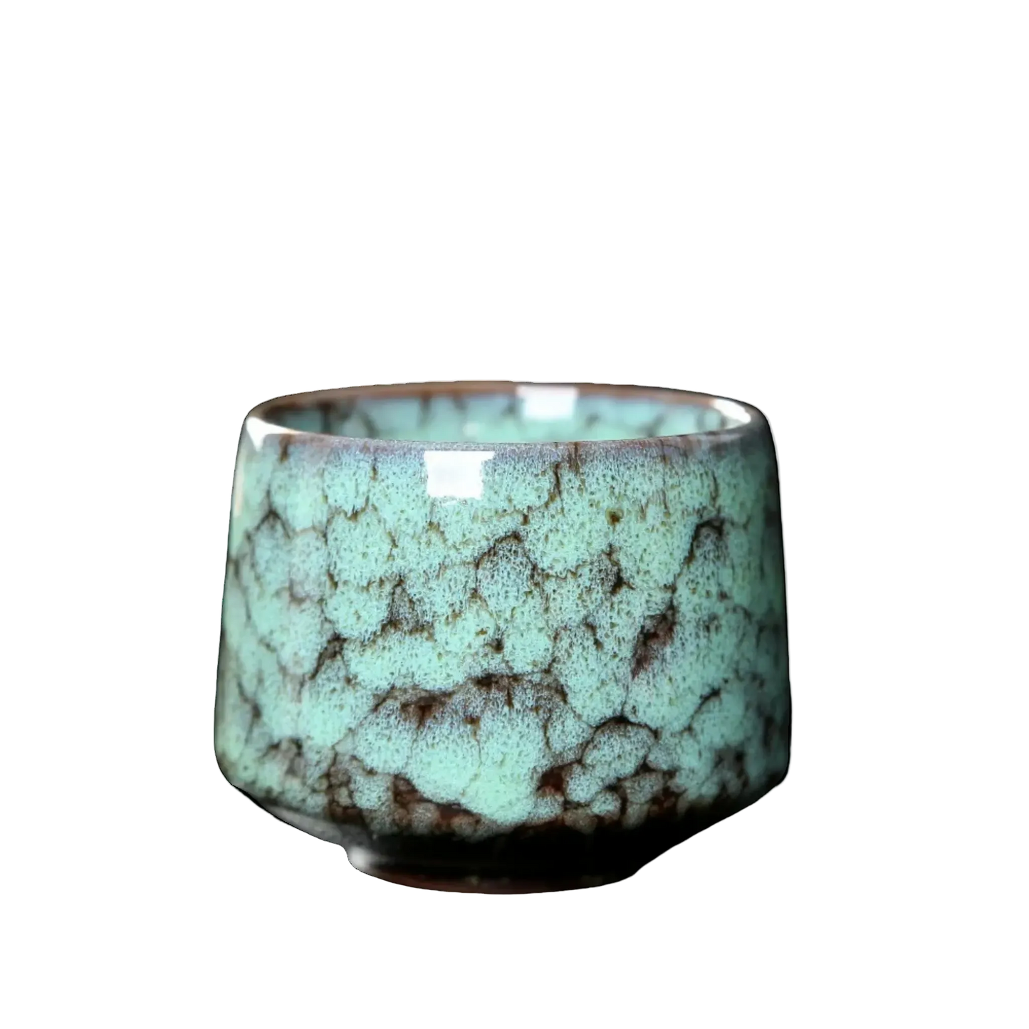 Vintage Flamed Glazed Ceramic Mug 200ml