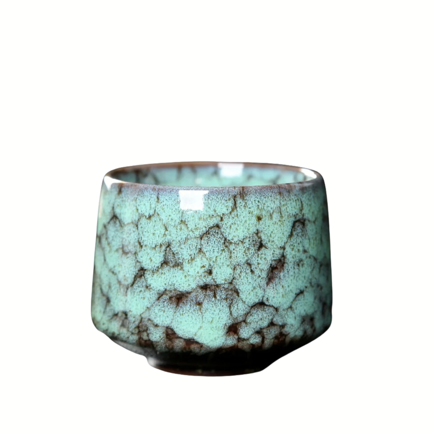 Vintage Flamed Glazed Ceramic Mug 200ml