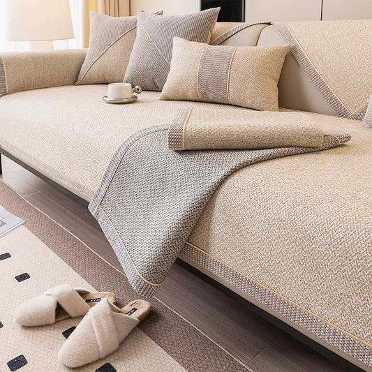 Sofa Cushion Cover | Non Slip | Cotton Linen | Nordic Style & Everyday Comfort