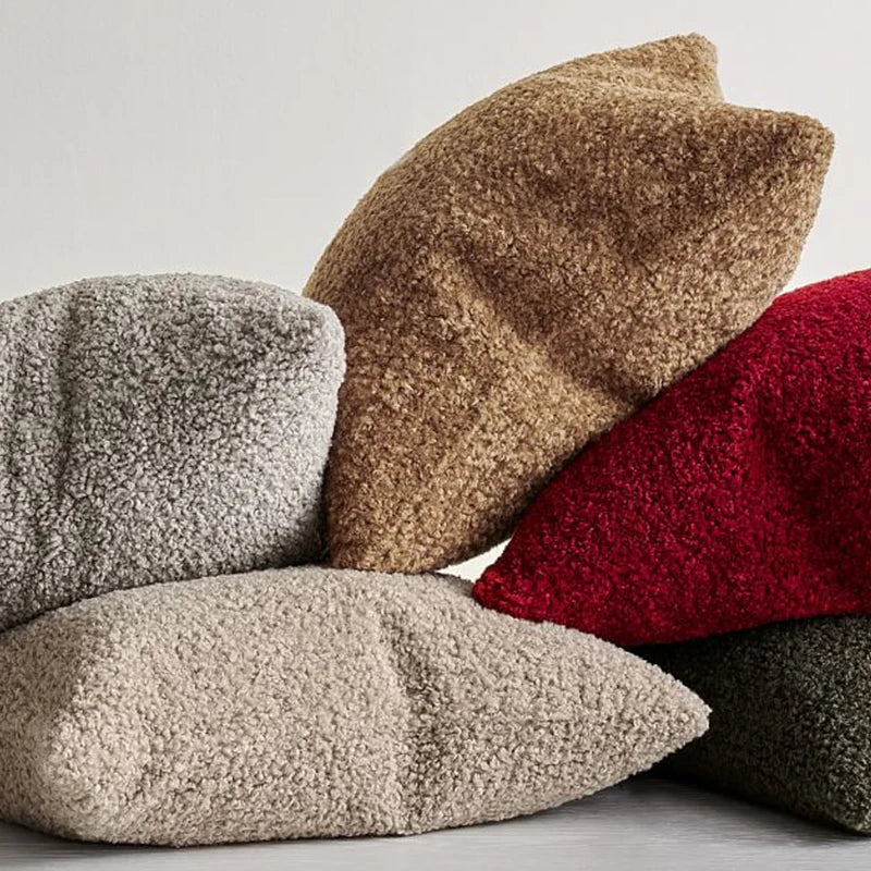 Plush Cushion Cover