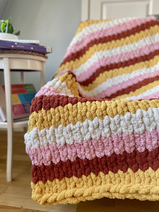 Chunky Knit Blanket Mysiga Style For Cozy Home Decor Lovers