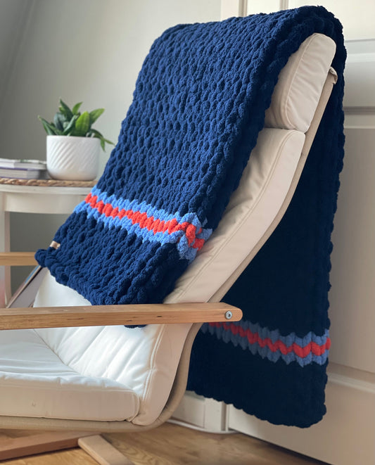 Handmade Chunky Knit Throw - Roma