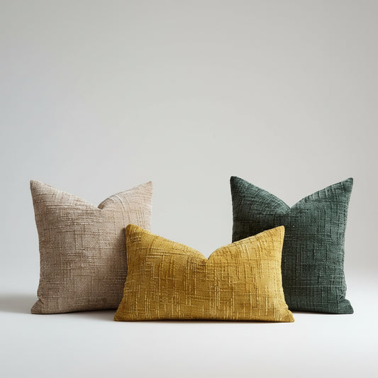 Bamboo Textured Cushion Cover