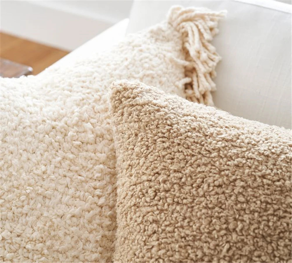 Plush Cushion Cover