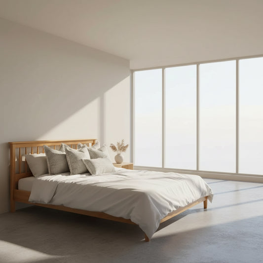 Málaga Striped Knitted Cushion Cover